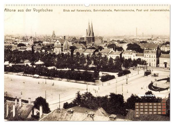 Produktbild: Gr&uuml;&szlig;e aus dem alten Hamburg &ndash; Historische Ansichten der Stadt (Wandkalender 2026 DIN A2 quer), CALVENDO Monatskalender