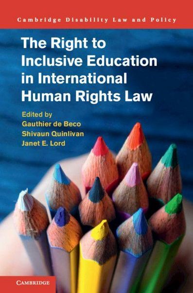 Produktbild: The Right to Inclusive Education in International Human Rights Law