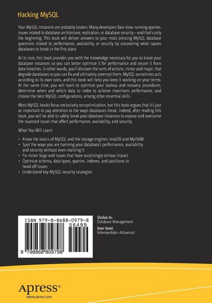 Produktbild: Hacking MySQL