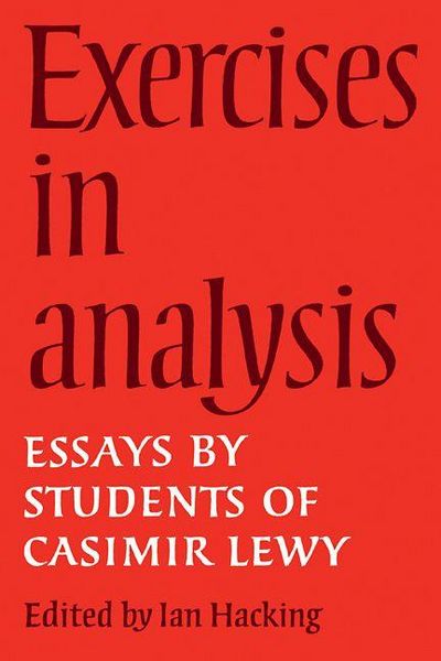 Produktbild: Exercises in Analysis