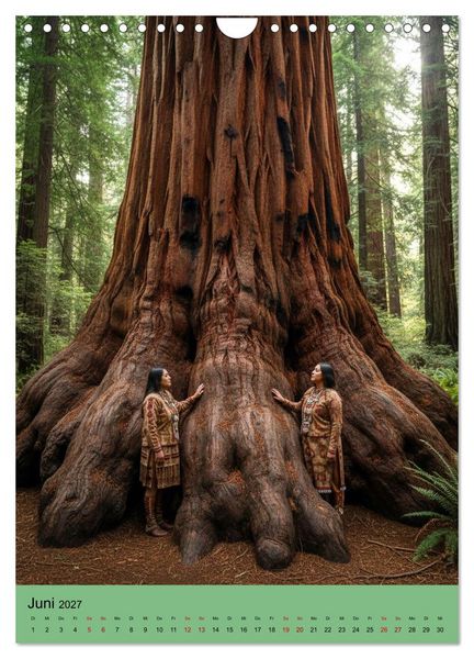 Produktbild: Sequoia Giganten (Wandkalender 2027 DIN A4 hoch), CALVENDO Monatskalender
