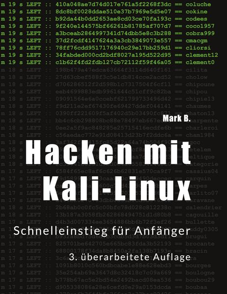 Produktbild: Hacken mit Kali-Linux