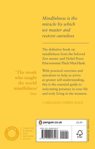 Produktbild: The Miracle Of Mindfulness