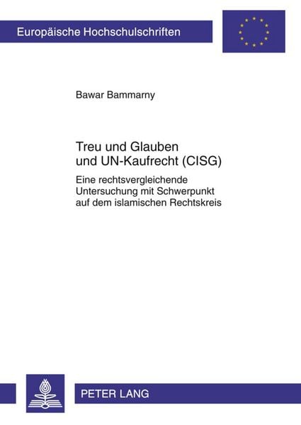 Produktbild: Treu und Glauben und UN-Kaufrecht (CISG)