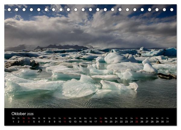 Produktbild: Faszination Island (Tischkalender 2026 DIN A5 quer), CALVENDO Monatskalender