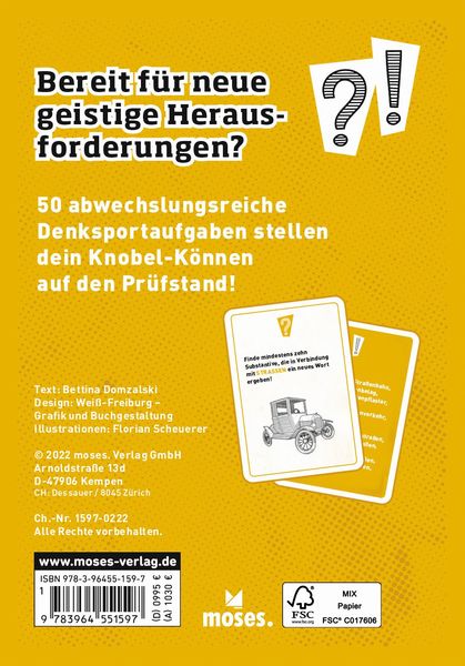 Produktbild: Denksport f&uuml;r Knobelmeister