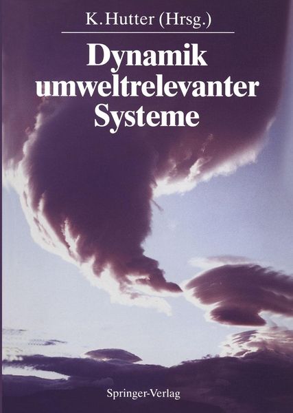 Produktbild: Dynamik umweltrelevanter Systeme