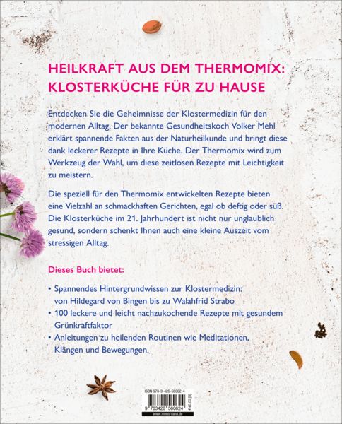 Produktbild: Gesunde Klosterk&uuml;che f&uuml;r den Thermomix