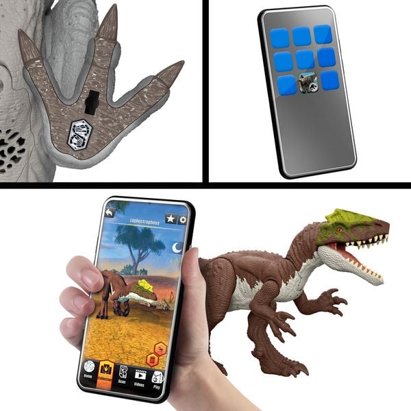 Produktbild: Jurassic World Wild Roar Utahraptor