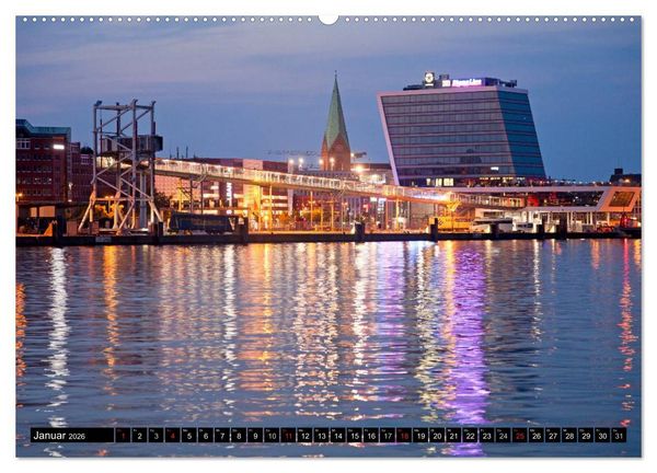 Produktbild: Schleswig-Holstein (hochwertiger Premium Wandkalender 2026 DIN A2 quer), Kunstdruck in Hochglanz