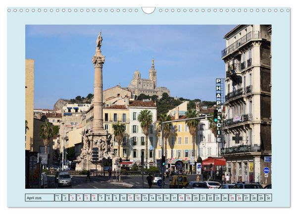 Produktbild: Fountains of Provence (Wall Calendar 2026 DIN A3 landscape), CALVENDO 12 Month Wall Calendar