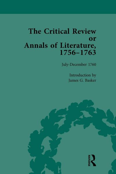 Produktbild: The Critical Review or Annals of Literature, 1756-1763 Vol 10