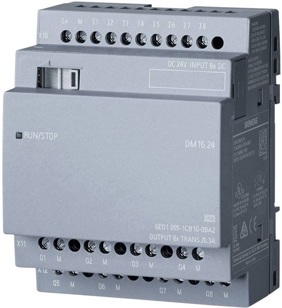 Siemens LOGO! DM16 24 0BA2 SPS-Erweiterungsmodul 24 V/DC