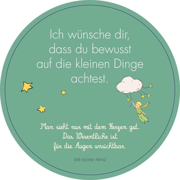 Produktbild: Adventskalender in der Dose. Der Kleine Prinz. 24 liebe Wünsche im Advent