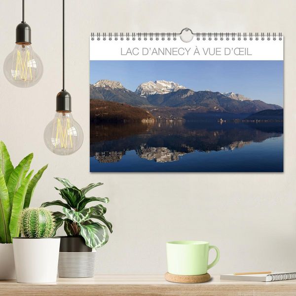 Produktbild: Lac d'Annecy &agrave; vue d'&oelig;il (Calendrier mural 2026 DIN A4 vertical), CALVENDO calendrier mensuel