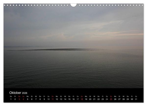 Produktbild: NORDSEE IMPRESSIONEN (Wandkalender 2026 DIN A3 quer), CALVENDO Monatskalender