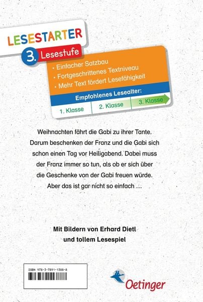 Produktbild: Weihnachtsgeschichten vom Franz