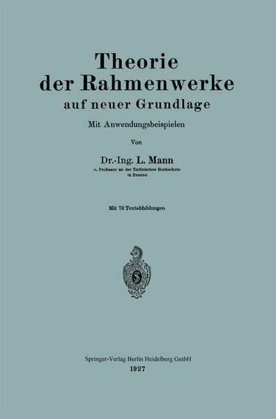 Produktbild: Theorie der Rahmenwerke auf neuer Grundlage