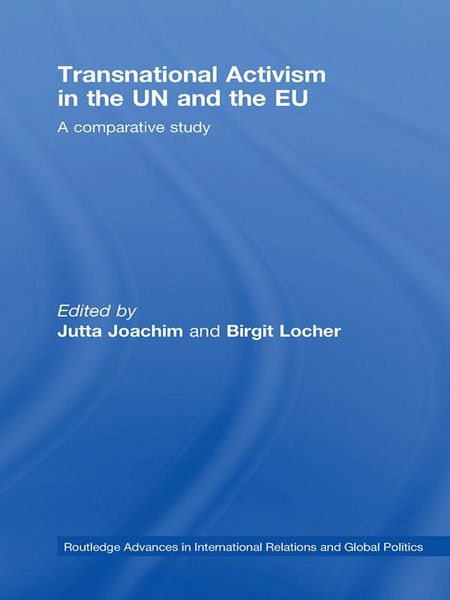 Produktbild: Transnational Activism in the UN and the EU