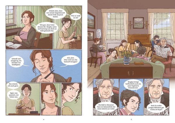 Produktbild: Stolz und Vorurteil &ndash; die Graphic Novel nach Jane Austen