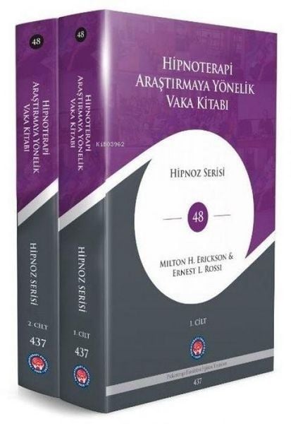 Produktbild: Hipnoterapi Arastirmaya Y&ouml;nelik Vaka Kitabi Seti 2 Kitap Takim Ciltli