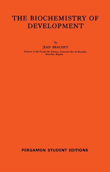 Produktbild: The Biochemistry of Development