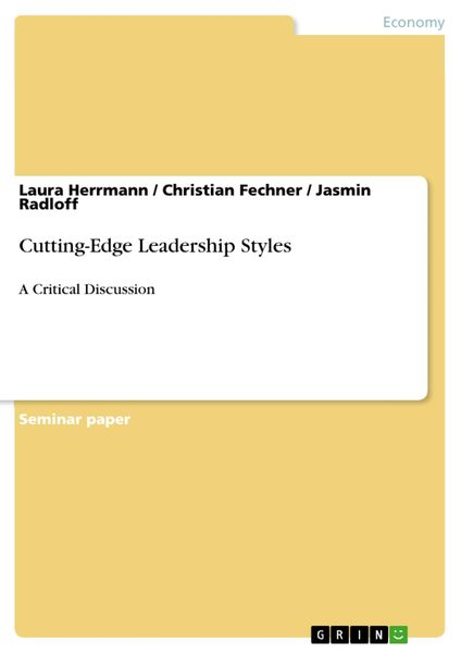 Produktbild: Cutting-Edge Leadership Styles