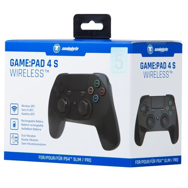 PS4 - Controller Gamepad 4 S Wireless Black