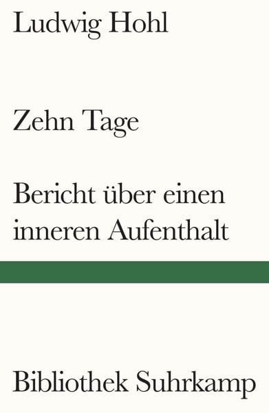 Produktbild: Zehn Tage / Bericht &uuml;ber einen inneren Aufenthalt