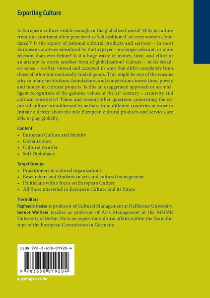 Produktbild: Exporting Culture