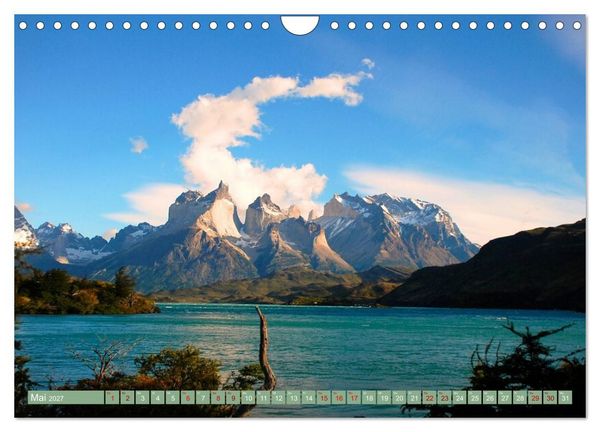Produktbild: Patagonien - Naturwunder am Ende der Welt (Wandkalender 2027 DIN A4 quer), CALVENDO Monatskalender