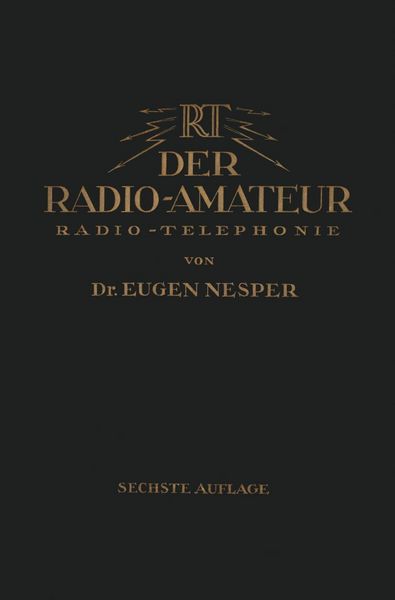 Produktbild: Der Radio-Amateur (Radio-Telephonie)