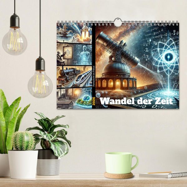Produktbild: Fortschritt im Fokus - Wandel der Zeit (Wandkalender 2026 DIN A4 quer), CALVENDO Monatskalender