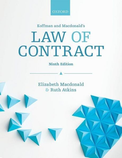 Produktbild: Macdonald, E: Koffman & Macdonald's Law of Contract