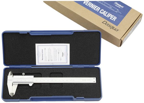 Produktbild: Dasqua 1120-3115 DIN EN 862, Monoblock-Messschieber 150mm Edelstahl