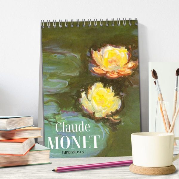 Produktbild: Claude Monet Impressionen 2027 (Tischkalender 2027 DIN A5 hoch), CALVENDO Monatskalender