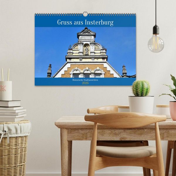 Produktbild: Gruss aus Insterburg - Historische Stadtansichten (Wandkalender 2026 DIN A3 quer), CALVENDO Monatskalender