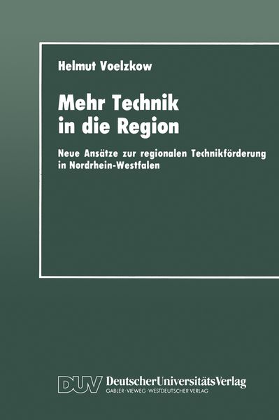 Produktbild: Mehr Technik in die Region