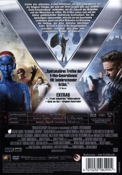Produktbild: X-Men - Zukunft ist Vergangenheit