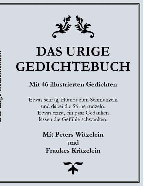 Produktbild: Das urige Gedichtebuch