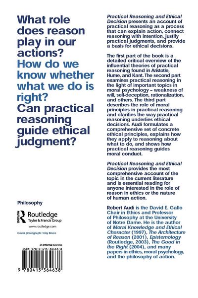 Produktbild: Practical Reasoning and Ethical Decision
