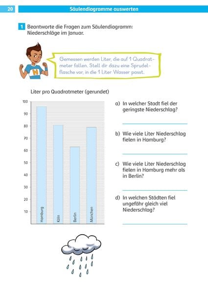 Produktbild: Die Mathe-Helden Textaufgaben / Sachaufgaben 4. Klasse