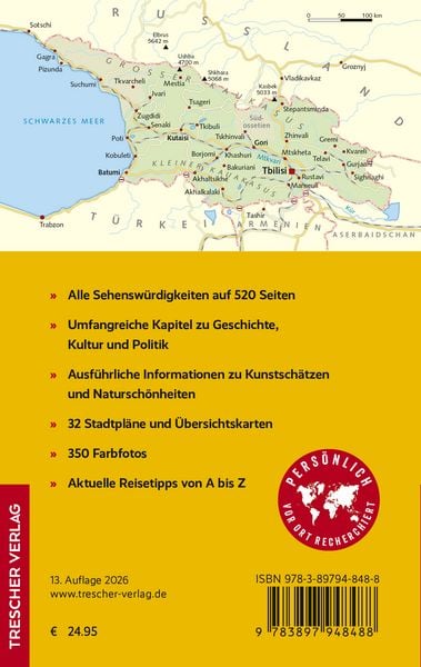 Produktbild: TRESCHER Reisef&uuml;hrer Georgien