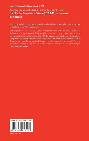 Produktbild: The Effect of Coronavirus Disease (COVID-19) on Business Intelligence