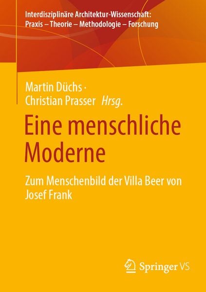 Eine menschliche Moderne, Taschenbuch von , Springer Fachmedien Wiesbaden GmbH, 978-3-658-48482-8