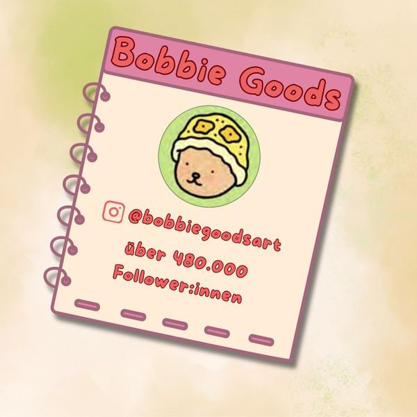 Produktbild: Bobbie Goods Postkarten Ausmalblock (offizielle deutsche Ausgabe)