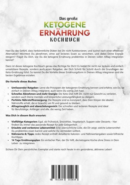 Produktbild: Das gro&szlig;e Ketogene Ern&auml;hrung Kochbuch