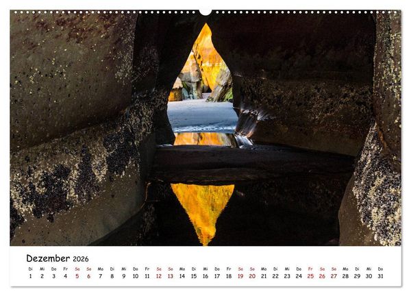 Produktbild: Neuseeland-Aotearoa, Land der wei&szlig;en Wolke (hochwertiger Premium Wandkalender 2026 DIN A2 quer), Kunstdruck in Hochglanz