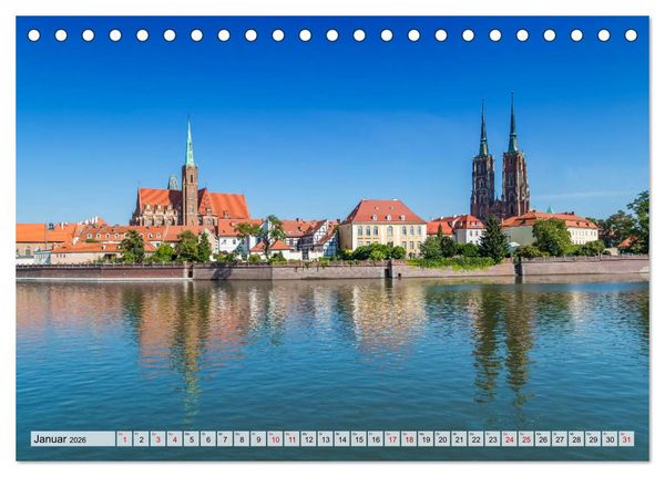 Produktbild: NIEDERSCHLESIEN Sommerliche Impressionen (Tischkalender 2026 DIN A5 quer), CALVENDO Monatskalender