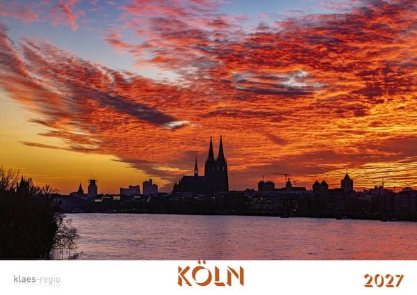 Produktbild: K&ouml;ln 2027 Bildkalender A4 quer, spiralgebunden